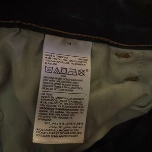 Women’s skinny jeans.  Size 14.  Excellent condition. Only worn twice.